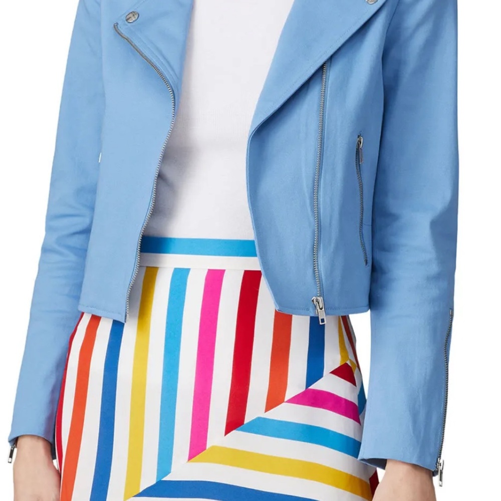 Color me Courtney motto jean jacket Size -8